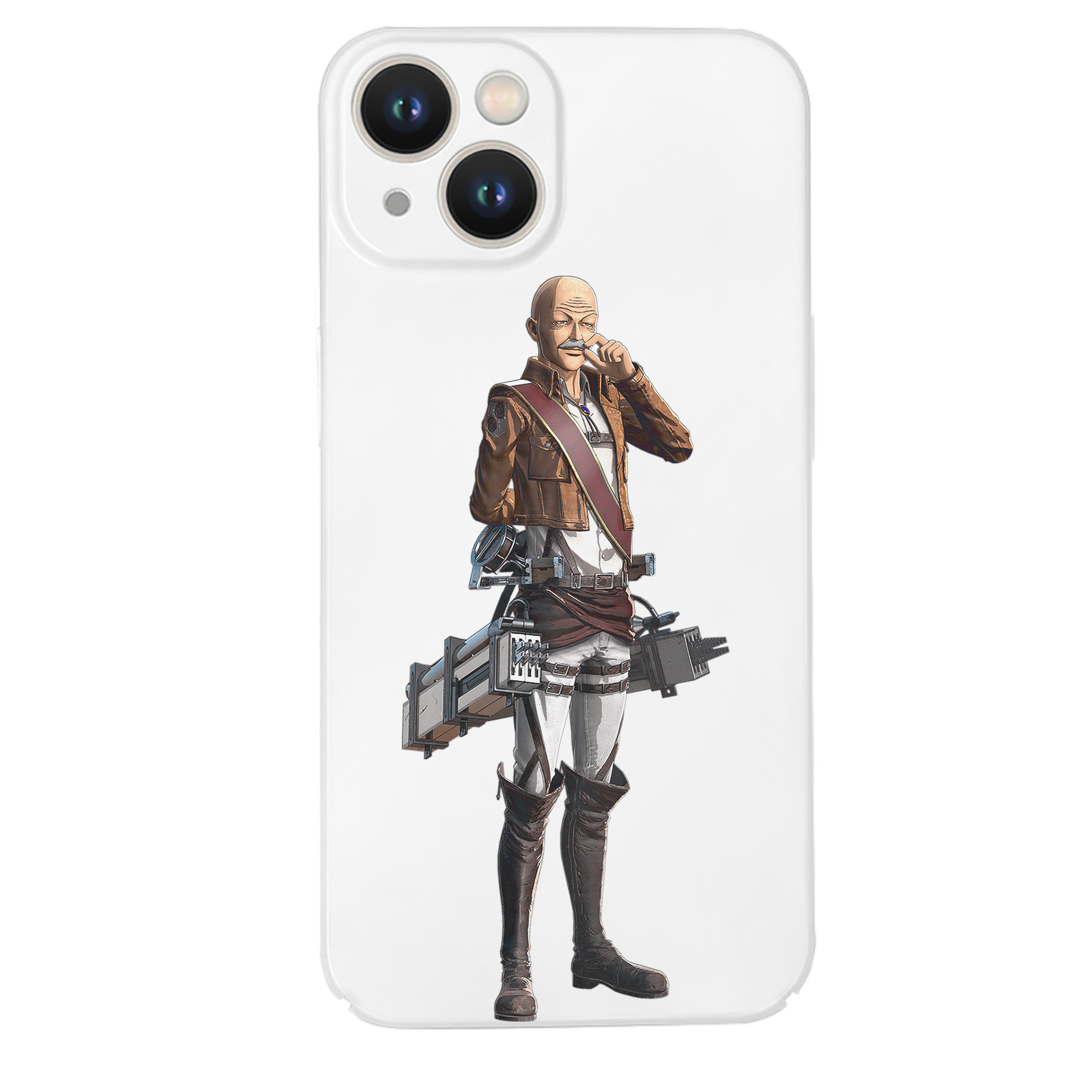 （画像用） 進撃の巨人 ドット·ピクシス Attack on Titan Dot Pixis 【iPhone 14シリーズ対応】ハードケース